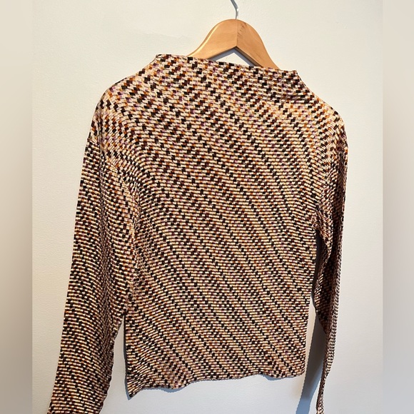 Vintage pleated long sleeve shirt - Picture 4 of 4